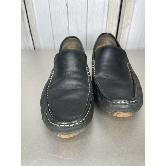 Cole Haan Men Tucker Venetian Slip On Driving Loafer Shoes 11M Black Leather main image 7